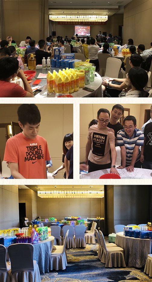 艾歐特科技在靈玲大酒店舉辦"慶同心筑東辰曦業夢,歡樂慶中秋國節"的活動